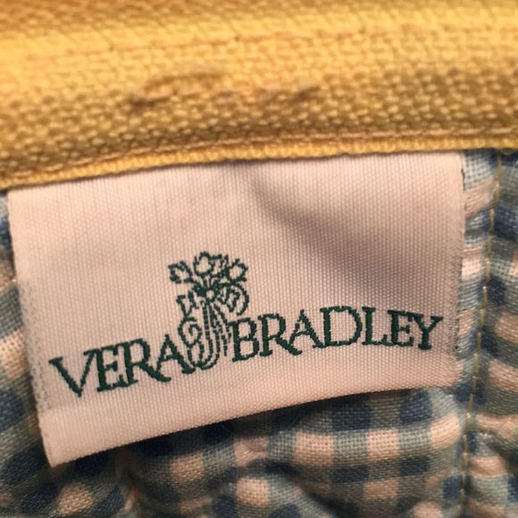 Vera Bradley USA Katherine Retired Sm Yellow Bag - Picture 7 of 8